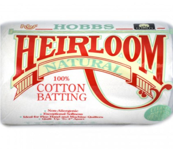 Hobbs Batting Heirloom 80/20 Cotton/Poly Queen Size Quilt Batting