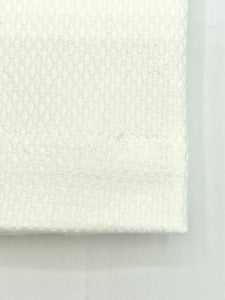 Guest Towel Plain Pique, White Color