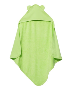 Baby / Toddler --- Hooded Towel with Ears, Key Lime