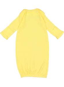 Infant Gown (100% Cotton), Butter