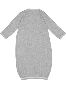 Infant Gown (100% Cotton), Heather
