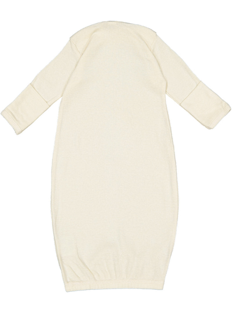 Infant Gown (100% Cotton), Natural