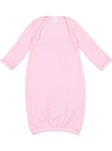 Infant Gown (100% Cotton), Pink