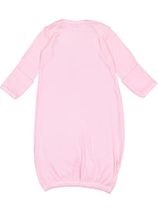 Infant Gown (100% Cotton), Pink