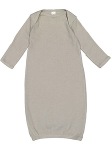 Infant Gown (100% Cotton), Titanium
