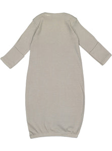 Infant Gown (100% Cotton), Titanium