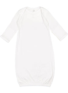 Infant Gown (100% Cotton), White