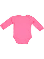 Load image into Gallery viewer, Baby Long Sleeve Bodysuit, 100% Cotton, Hot Pink
