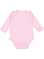 Load image into Gallery viewer, Baby Long Sleeve Bodysuit, 100% Cotton, Pink
