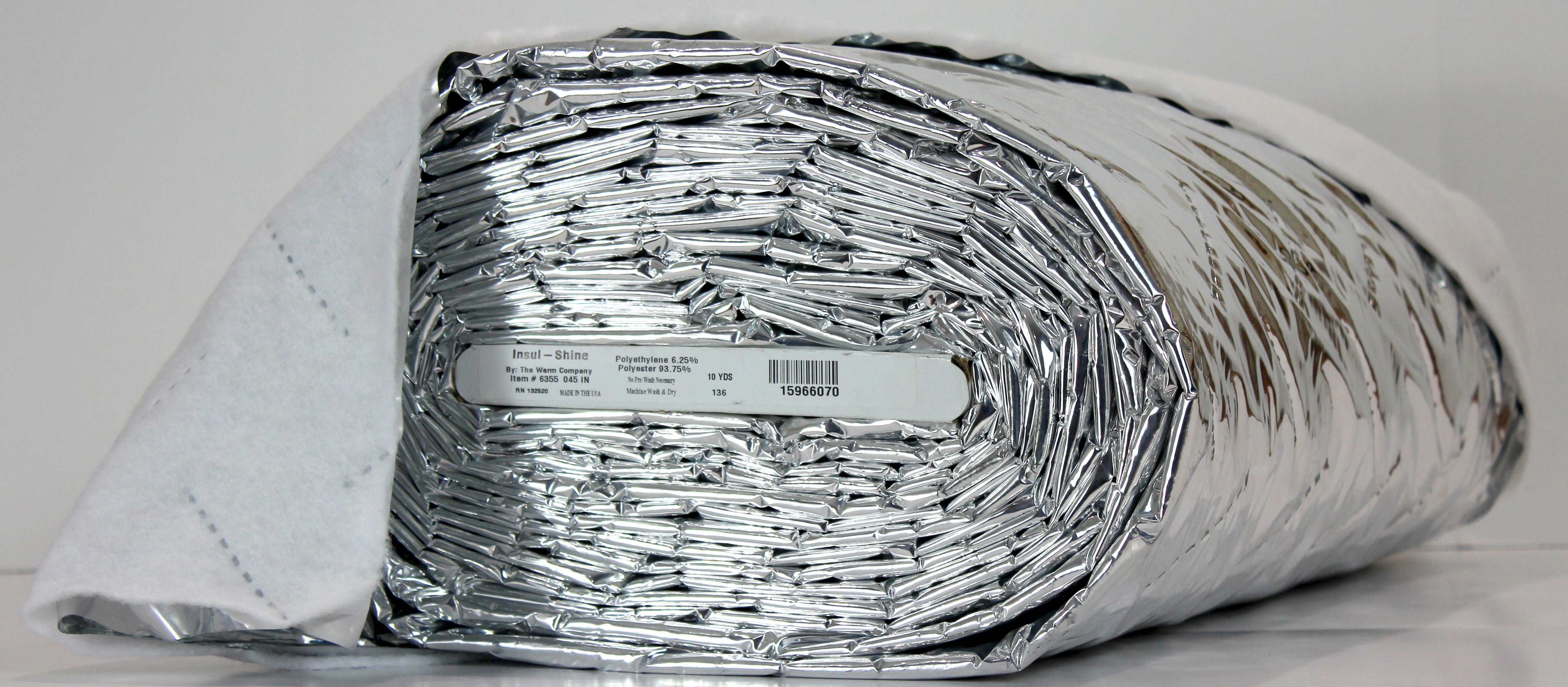 Insul-Shine,  Reflective Insulating Lining,   45″ x 10 Yards Bolt