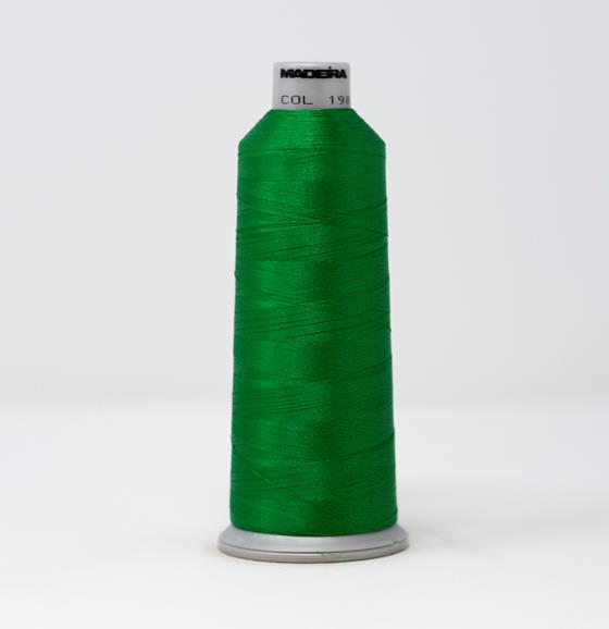 Kelly Green Color, Polyneon Machine Embroidery Thread, (#40 / #60 Weig ...