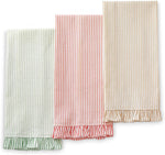 Load image into Gallery viewer, Kitchen Towels with Ruffles Borders, Set of 3
