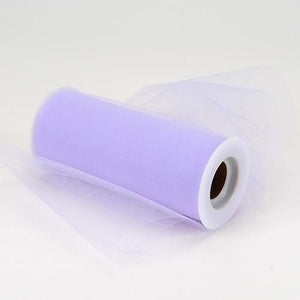 Tulle Fabric Rolls 6 Inch by 100 Yards (300 ft) Tulle Ribbon Netting White