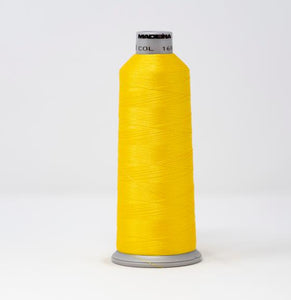 Lemon Drop Yellow Color, Polyneon Machine Embroidery Thread, (#40 Weight, Ref. 1683), Various Sizes by MADEIRA