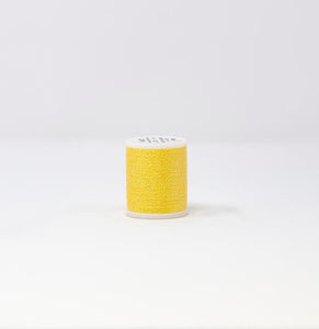 Lemon Quartz Yellow Color, Metallic Supertwist (Sparkling), Machine Embroidery Thread, (#30 Weight, Ref. 303), 1100 yd Spool by MADEIRA