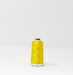 Lemon Tart Yellow Color, Classic Rayon Machine Embroidery Thread, (#40 Weight, Ref. 1223), Various Sizes by MADEIRA
