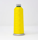 Load image into Gallery viewer, Lemon Tart Yellow Color, Polyneon Machine Embroidery Thread, (#40 / #60 Weights, Ref. 1924), Various Sizes by MADEIRA
