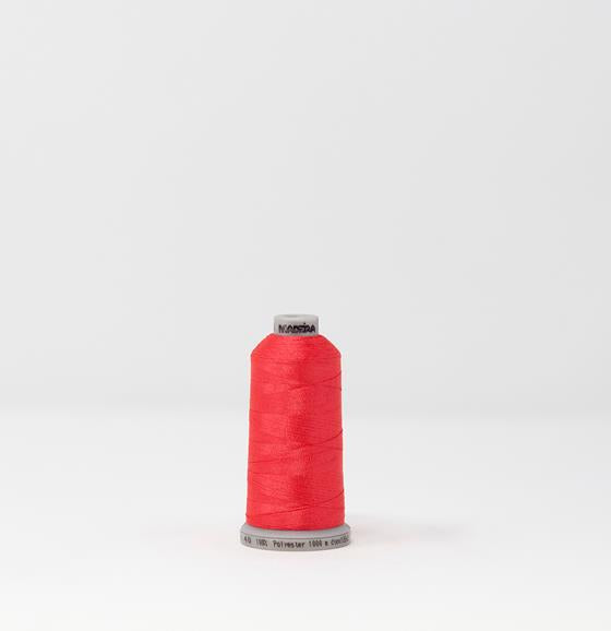 Lipstick Rose Pink Color, Polyneon Machine Embroidery Thread, (#40 Wei ...