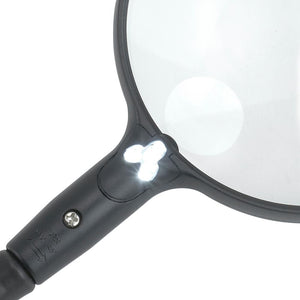 Carson LumiCraft 2x Hands Free Lighted Magnifier with 4x Spot Lens