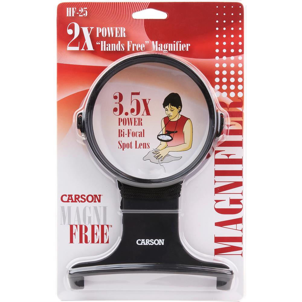 MagniFree (Hands-Free) Magnifier by Carson
