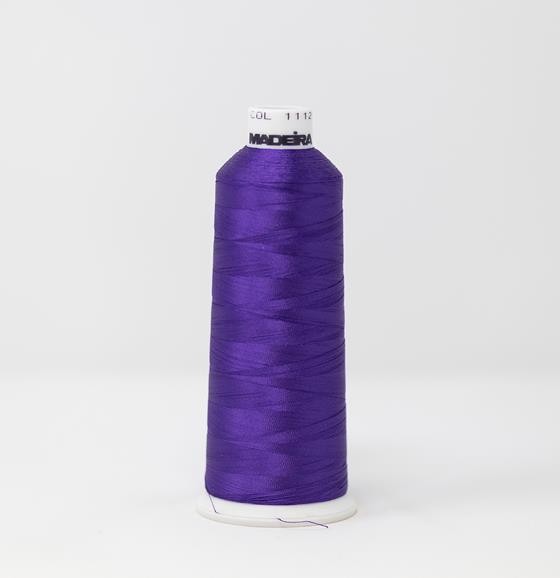 Majestic Purple Color, Classic Rayon Machine Embroidery Thread, (#40 Weight, Ref. 1112), Various Sizes by MADEIRA