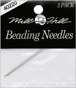Beading Needles, 2/pack -- Size # 10 -- Ref. 40220 by Mill Hill®
