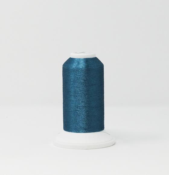 Moon Stone Blue Color, CR Metallic Soft Touch Polyester, Machine Embroidery Thread, (#40 Weight, Ref. 4232), 2700 yd Cone by MADEIRA