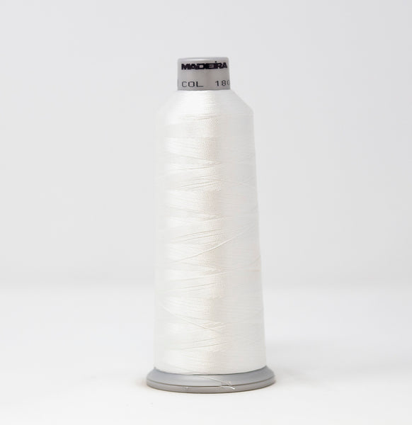 Natural White Color, Polyneon Machine Embroidery Thread, (#40 Weight ...
