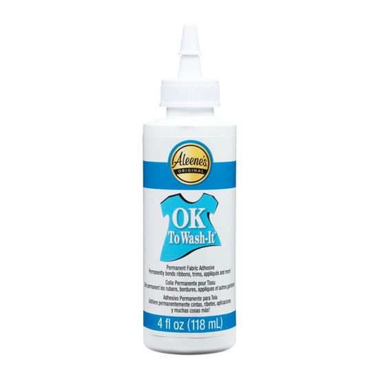 OK To Wash-It, Permanent Fabric Adhesive,  Aleene's® Various Sizes