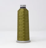 Load image into Gallery viewer, Olive Green Color, Polyneon Machine Embroidery Thread, (#40 / #60 Weights, Ref. 1956), Various Sizes by MADEIRA
