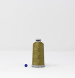 Load image into Gallery viewer, Olive Green Color, Polyneon Machine Embroidery Thread, (#40 / #60 Weights, Ref. 1956), Various Sizes by MADEIRA

