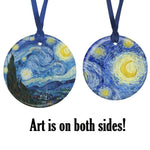 Load image into Gallery viewer, Keepsake Ornament,     &quot;Starry Night&quot; by Vincent Van Gogh
