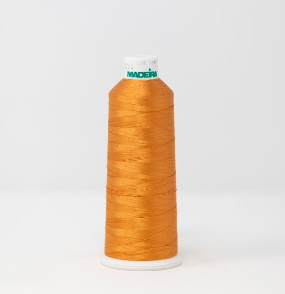 Penny Brown Orange Color, Classic Rayon Machine Embroidery Thread, (#4 ...