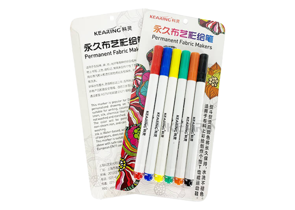 JR.WHITE Fabric Markers Permanent for T Shirts Baby Clothes