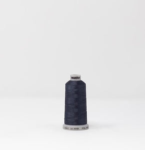 Dark Gray Color, Polyneon Machine Embroidery Thread, (#40 / #60 Weights, Ref. 1841), Various Sizes by MADEIRA