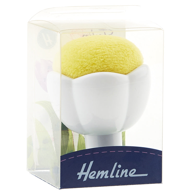 Pin Cushion in a Tulip Suction Cup    HEMLINE