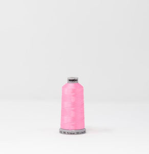 Pink Plush Color, Polyneon Machine Embroidery Thread, (#40 Weight, Ref. 1548), Various Sizes by MADEIRA