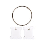 Load image into Gallery viewer, Plastic Floss Bobbins with Metal Ring  by  DMC
