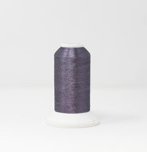 Platinum Color, CR Metallic Soft Touch Polyester, Machine Embroidery Thread, (#40 Weight, Ref. 4262), 2700 yd Cone by MADEIRA