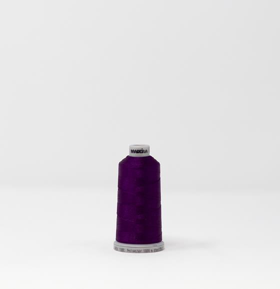 Purple Passion Color, Polyneon Machine Embroidery Thread, (#40 Weight, Ref. 1633), Various Sizes by MADEIRA