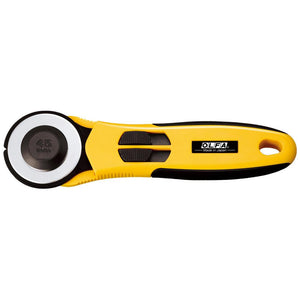 Quick-Change Rotary Cutter w/Dual Blade Guard, 45mm by OLFA