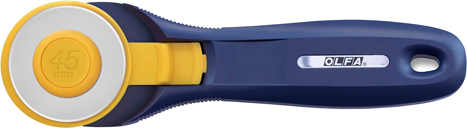 Quick-Change Rotary Cutter (Navy), 45mm by OLFA