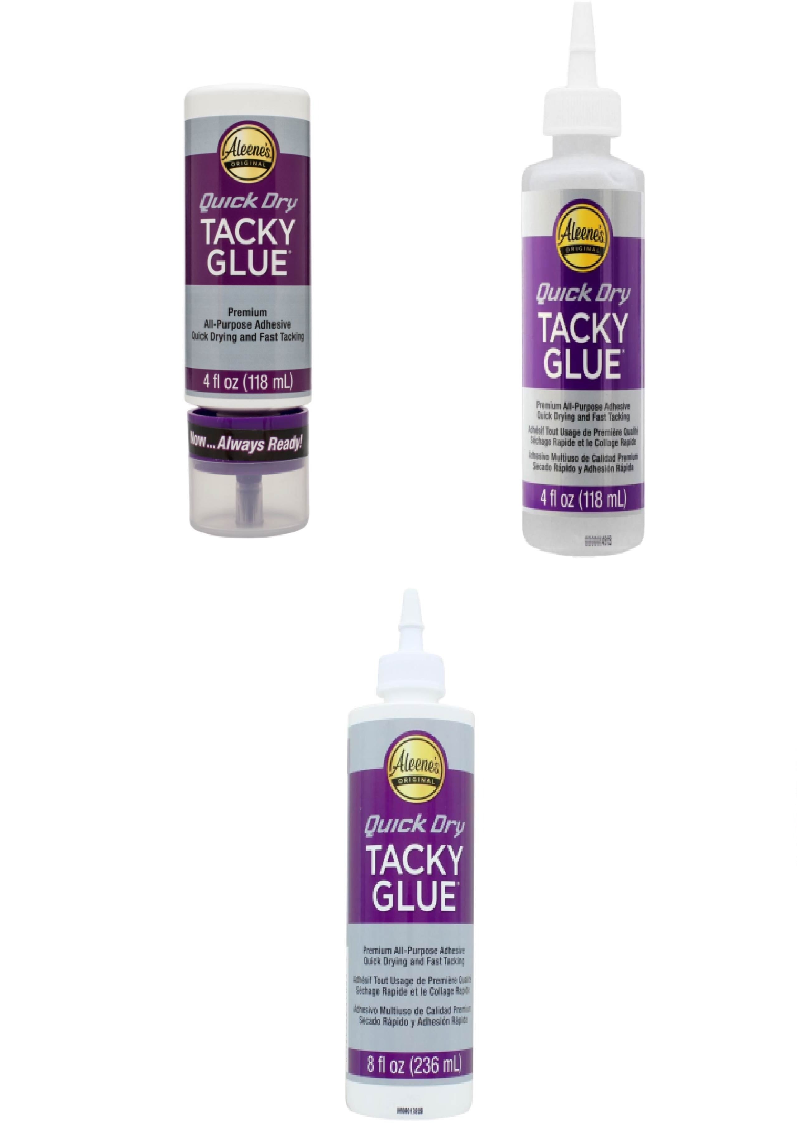 Aleene's Tacky Glue Craft Glue - 4-Ounce, Aleene's Original Tacky Glue —  Grand River Art Supply