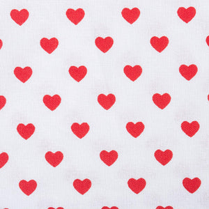 Red Hearts Placemats,  Set of 6