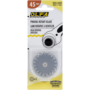 Decorative Edge Rotary Blades, 45mm (Various) by OLFA – Blanks for