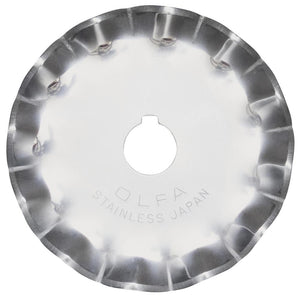 Decorative Edge Rotary Blades, 45mm (Various) by OLFA – Blanks for Crafters