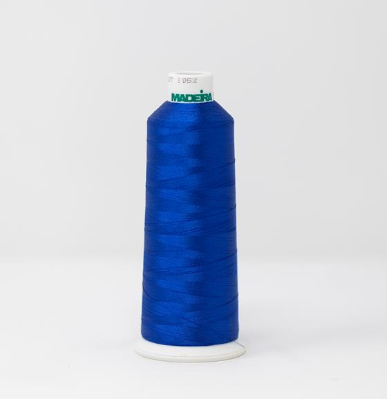 Royal Blue Color, Classic Rayon Machine Embroidery Thread, (#40 / #60 Weights, Ref. 1134), Various Sizes by MADEIRA