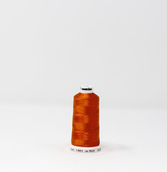 Rust Brown Orange Color, Classic Rayon Machine Embroidery Thread, (#40 ...