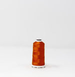Load image into Gallery viewer, Rust Brown Orange Color, Classic Rayon Machine Embroidery Thread, (#40 / #60 Weights, Ref. 1021), Various Sizes by MADEIRA
