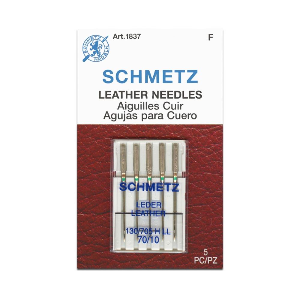 Home Sewing Machine (Leather) Needles (130/705 H LL.),  Various by SCHMETZ